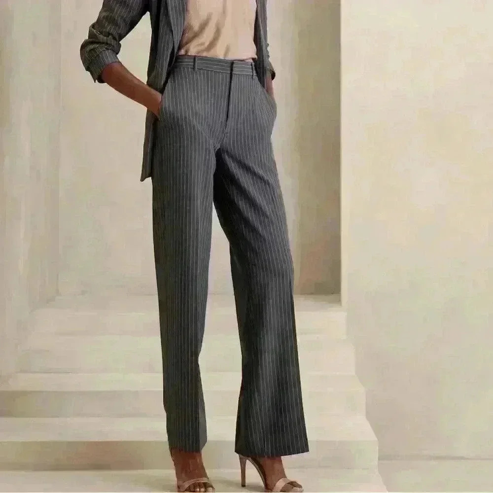 Banana Republic SCULPTED STRAIGHT PANT